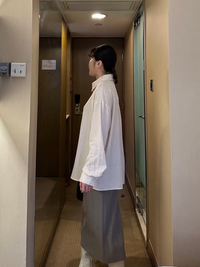 B05 不對稱文青領襯衫4