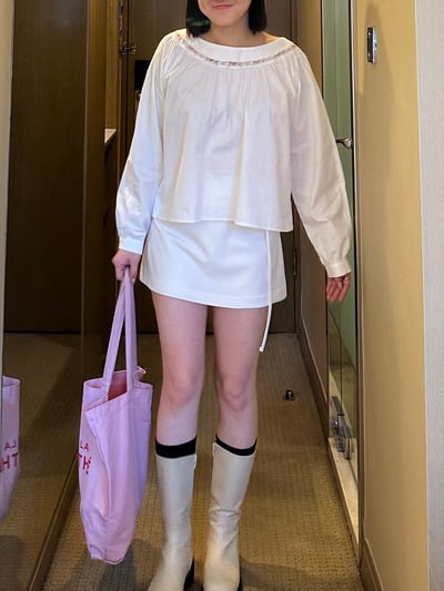 B02 視覺中低感俐落短褲裙9