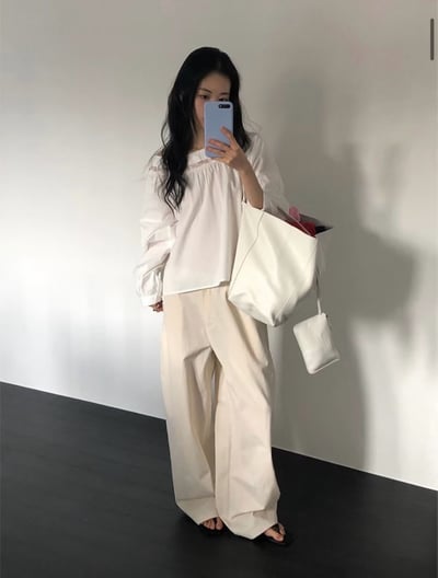 B01 氣質蕾絲大圓領上衣10