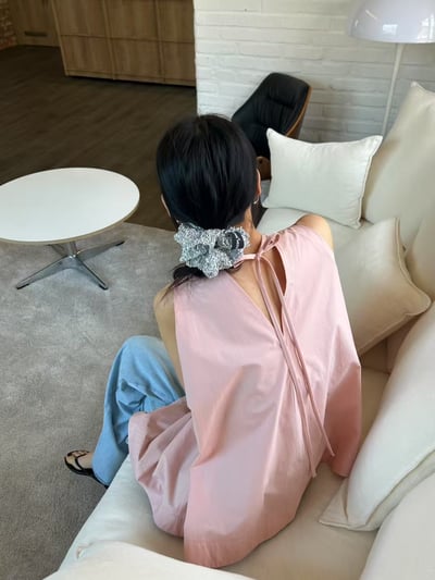 T08 V領美背A字上衣8