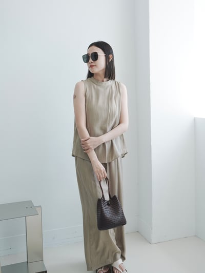 H15 水波紋削尖涼感套裝1