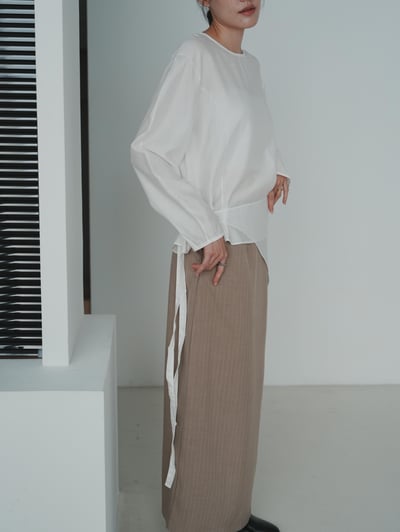 V06 老錢直紋西裝裙3