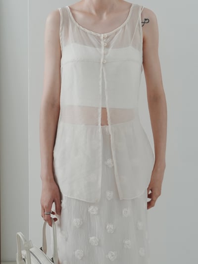 J07 輕透感綁帶背心9