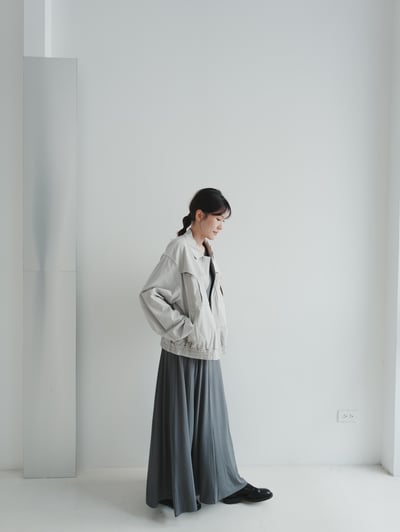 J05 拉鍊風衣片設計外套7