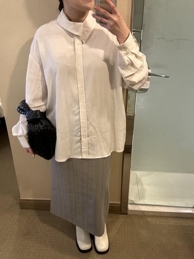 B05 不對稱文青領襯衫3