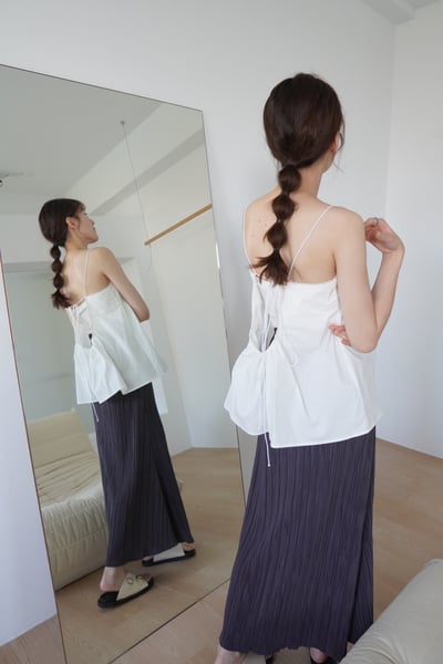 O24 彈性立體直紋瘦瘦裙3