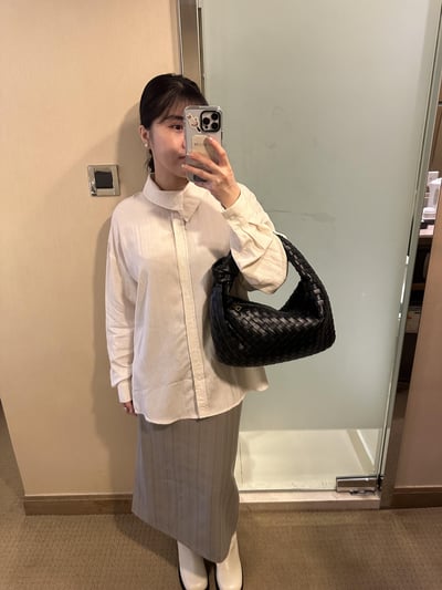 B05 不對稱文青領襯衫2