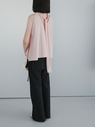 T12 偽兩件裙擺西裝褲6