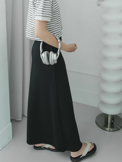 H18 A字版修身半身裙9