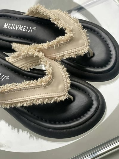 H24 抽鬚人字拖鞋8