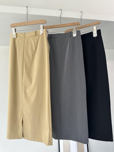 T04 直筒修身比例西裝裙6