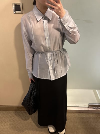 B09 微透光感隱約襯衫4