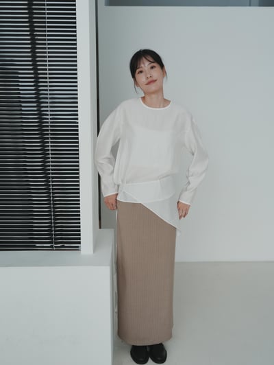 V05 細緻簡約上衣(附綁帶)7