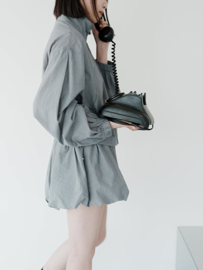 T13 SET細節簡約褲裙套裝3