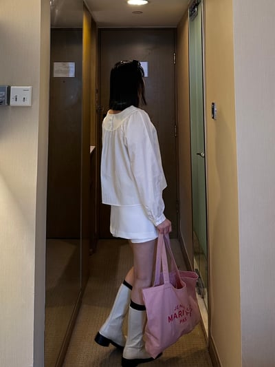 B02 視覺中低感俐落短褲裙8