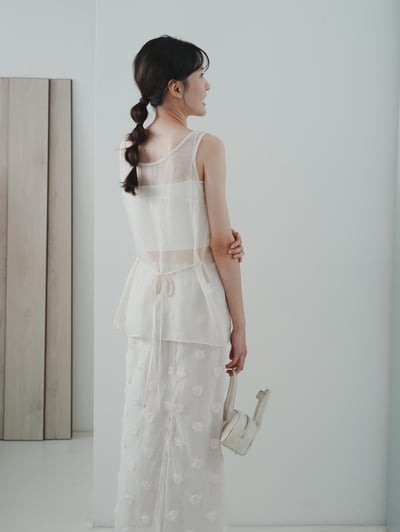 J07 輕透感綁帶背心8