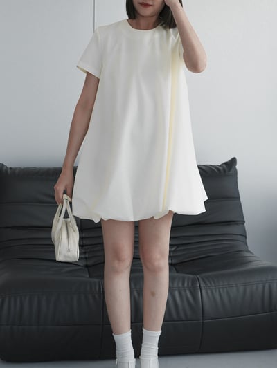 T05 典雅細緻緞面洋裝2