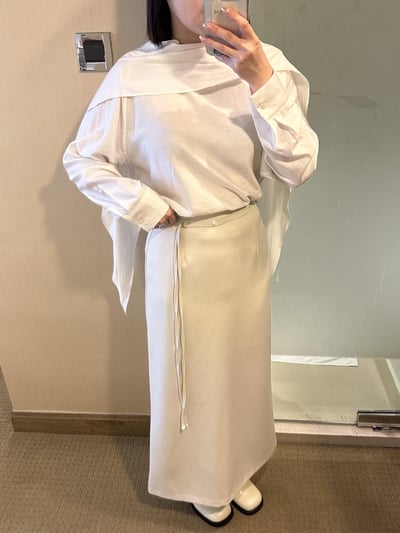 B10 腰間繩設計半身裙10