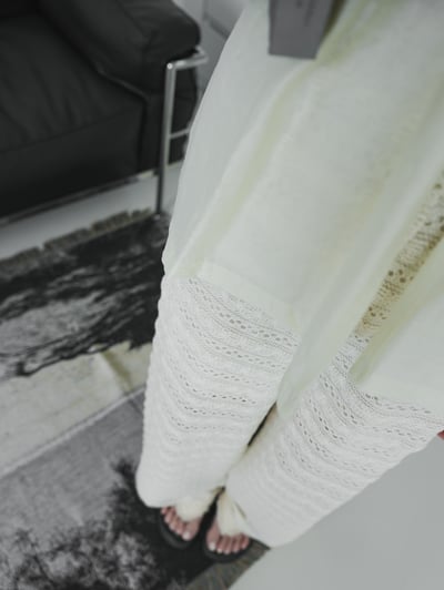 H08 夏季簍空設計寬褲4