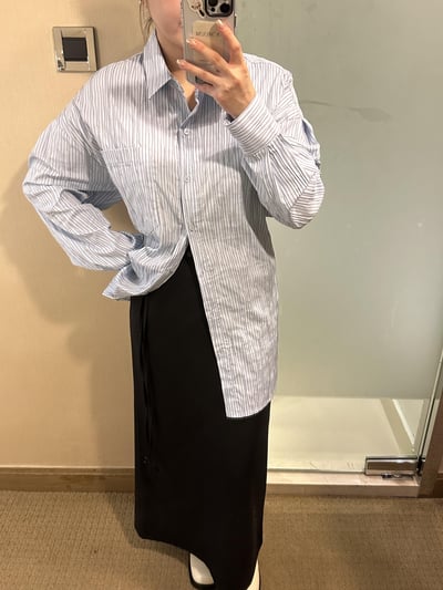 B10 腰間繩設計半身裙12