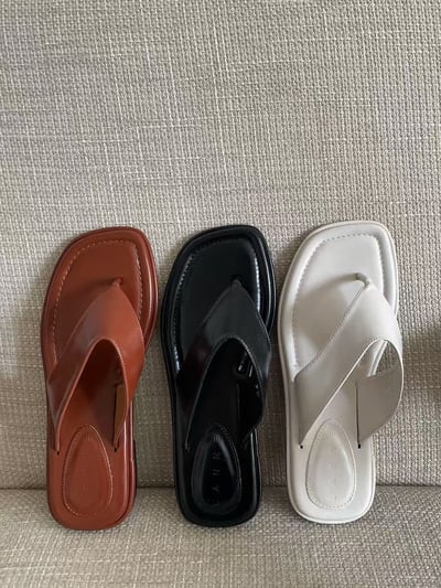 H23 素面單色人字拖鞋2