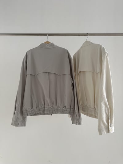 J05 拉鍊風衣片設計外套10