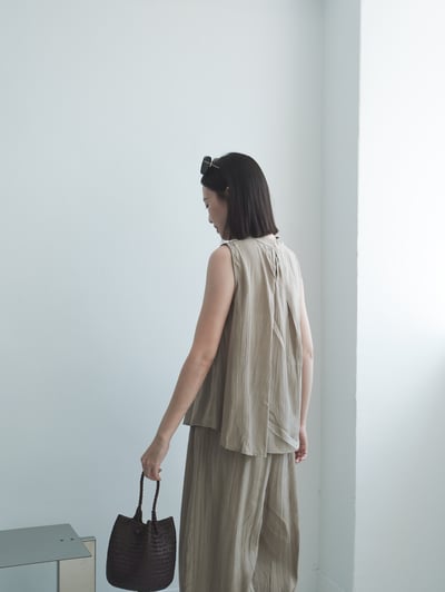 H15 水波紋削尖涼感套裝6