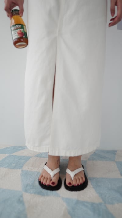 E20 皮革繩結人字拖鞋7