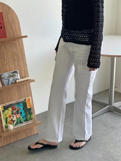 E20 皮革繩結人字拖鞋5