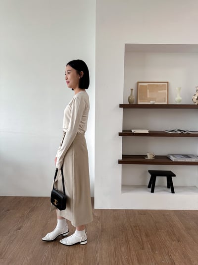 A16 舒適棉質偽二件式上衣3