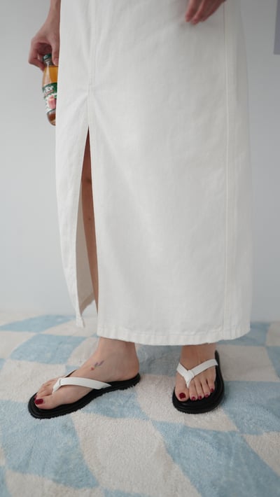 E20 皮革繩結人字拖鞋8