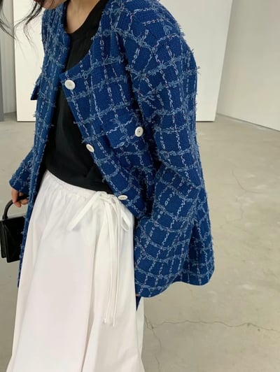 A08 高端法式小香風外套（設計師款）2