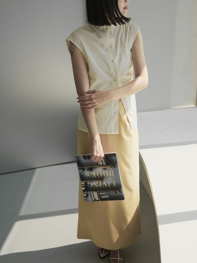 T04 直筒修身比例西裝裙1