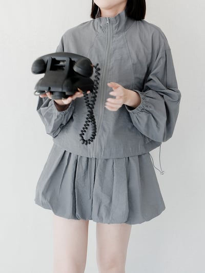 T13 SET細節簡約褲裙套裝2