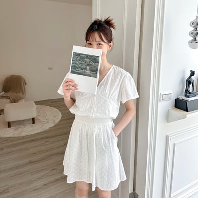 S09 浪漫主義布蕾絲套裝(千瑩自留款)3