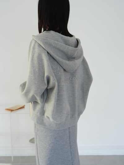 D17 FLOWER連帽刺繡外套4