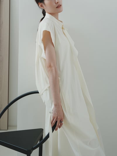 J10 垂墜感荷葉襯式洋裝(含內襯)8