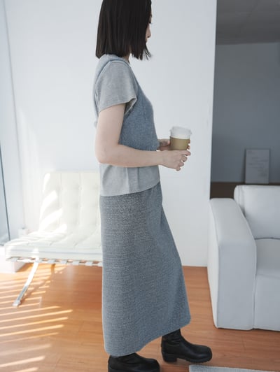 G07 閃耀銀蔥織紋背心5