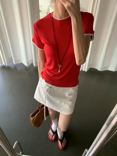 B02 視覺中低感俐落短褲裙11