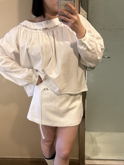 B02 視覺中低感俐落短褲裙6