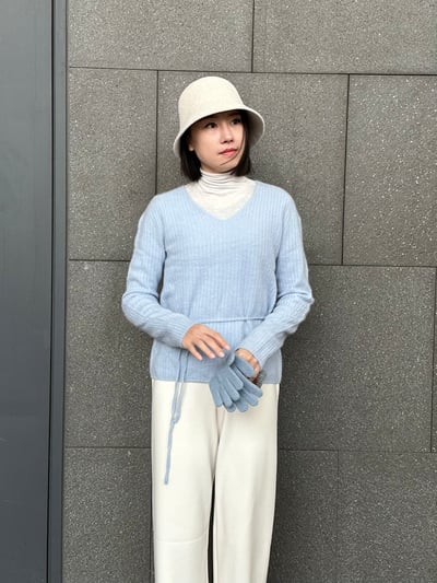 SU03 毛呢挺版立帽2