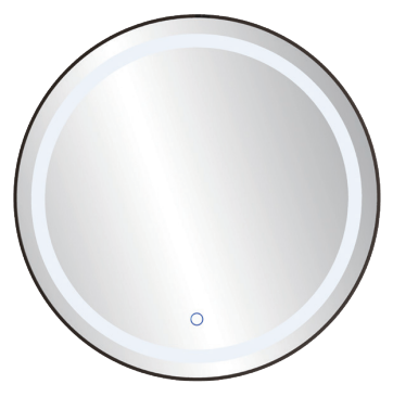 鋁框 LED 觸控照明防霧鏡 731331