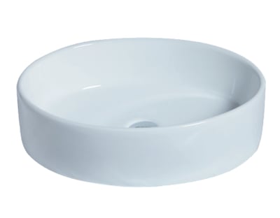 雙弧形人造石檯面浴櫃+圓形立體盆組(石墨灰)2