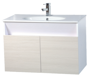 單元瓷盆浴櫃組25119-90 開放櫃1