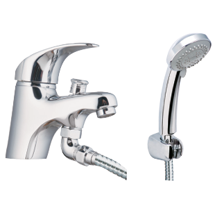 單孔面盆兩用龍頭 310121