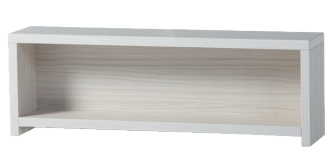 置物開放櫃 白梣木紋1