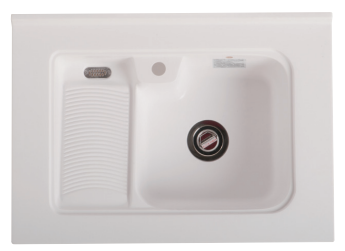 人造石洗衣槽台浴櫃組 890022