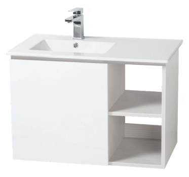 瓷盆浴櫃組 29185 (右開放)1