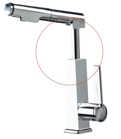 單孔面盆伸縮龍頭 313072