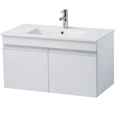 單元瓷盆浴櫃組25104-90(鋁把)1